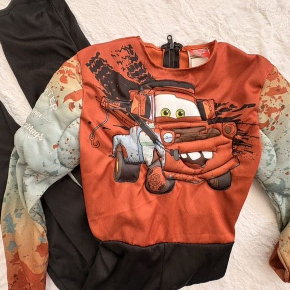 Disney Pixar Cars Tow Mater Costume Small 4/6